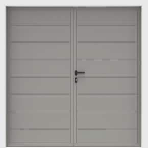 Agate Side Hinged Garage Doors
