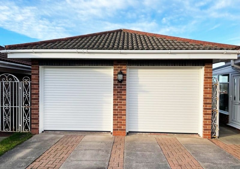 White Roller Garage Doors