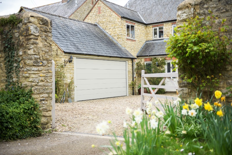 White Doors - Garage Doors Bath