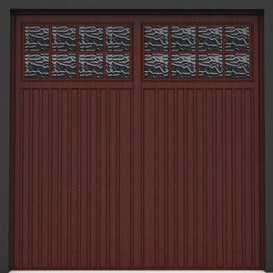 Bedford Rosewood Timber Garage Doors