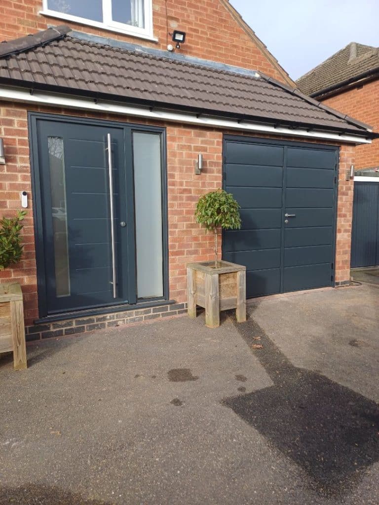 Side Hinged Doors Anthracite Grey