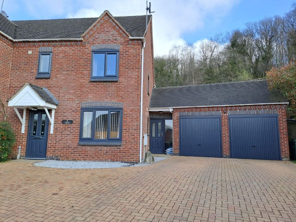 Gemini Up and Over Doors Anthracite Grey