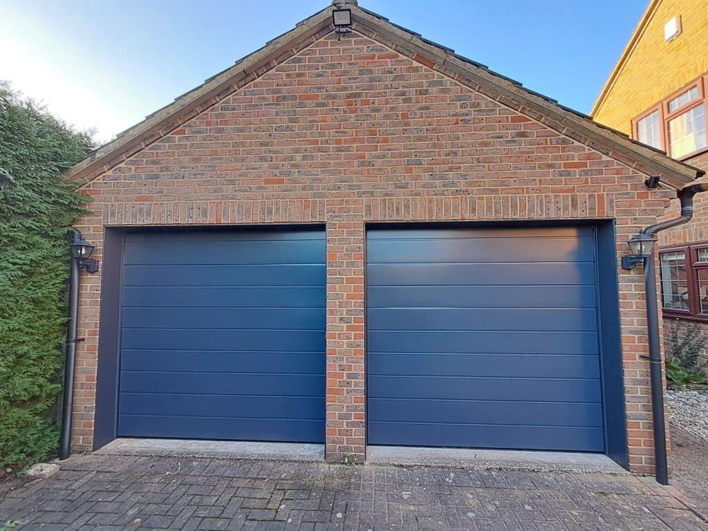 x2 Large Rib Smooth Sectional Doors