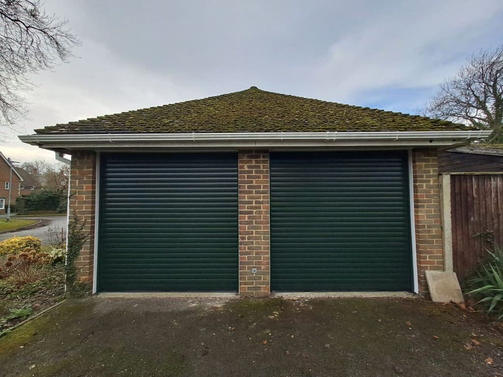 Racing Green Roller Doors