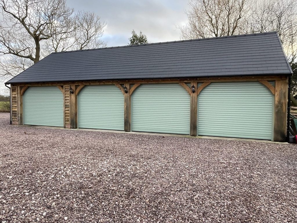 electric roller garage doors security