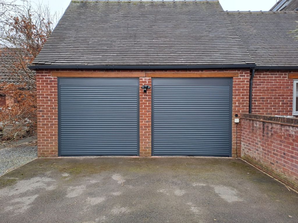 secure electric roller garage doors uk