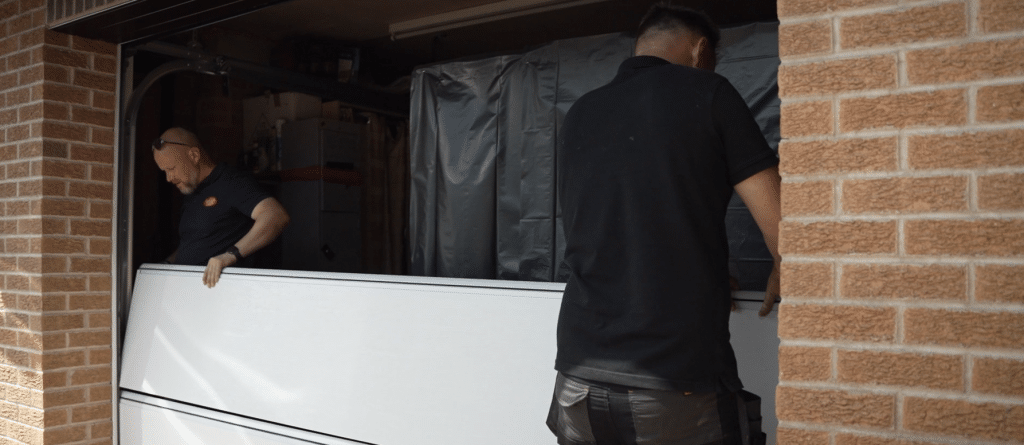 Garage Door Sectional Install